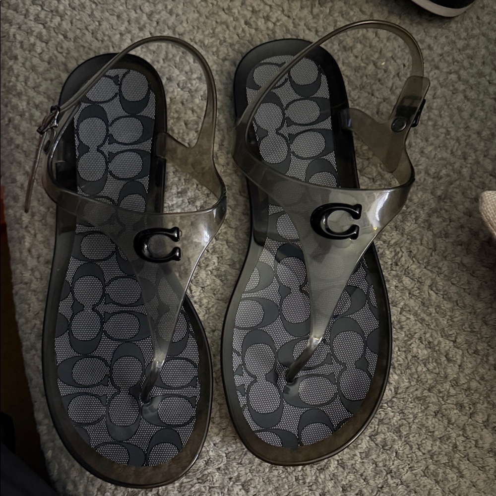 Coach Women's Gray Sandals